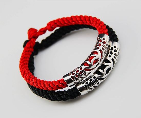   ڿ ȣ     ׼   /Gift red string lovers bracelet lucky bracelet men and women accessories hot sale